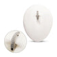 Titanium Triple Row Pave Gem Navel Clicker