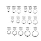 Titanium Captive Bead Rings