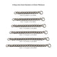 Titanium 2.1mm Curb Chain with Ring