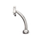 Titanium Internally Threaded Bee Fixed Top Curved Barbell with Prong Set Teardrop Gem