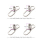 Titanium Internally Threaded with 2 Hole Dermal Anchor Base with 14g Threading