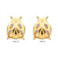 24kt Gold PVD Titanium Threadless Prong Set Gem Lucky Ladybug Top