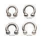 Titanium Internally Threaded Basic Big Gauge Circular Barbells