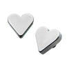 Titanium Internally Threaded Heart Top