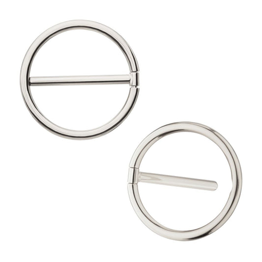 Titanium Nipple Clicker Ring | Sold by piece
