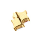 24Kt Gold PVD Titanium Threadless “Lustre Cluster” Prong Set Gem Top