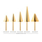 24Kt Gold PVD Titanium Threadless Spike Top