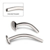 Titanium-Internally Threaded with Fixed Disk Floating Navel Bar