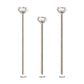 Titanium 4-Prong Set Gem Nose Pin