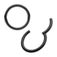 Black PVD Titanium-Basic Hinged Segment Clicker