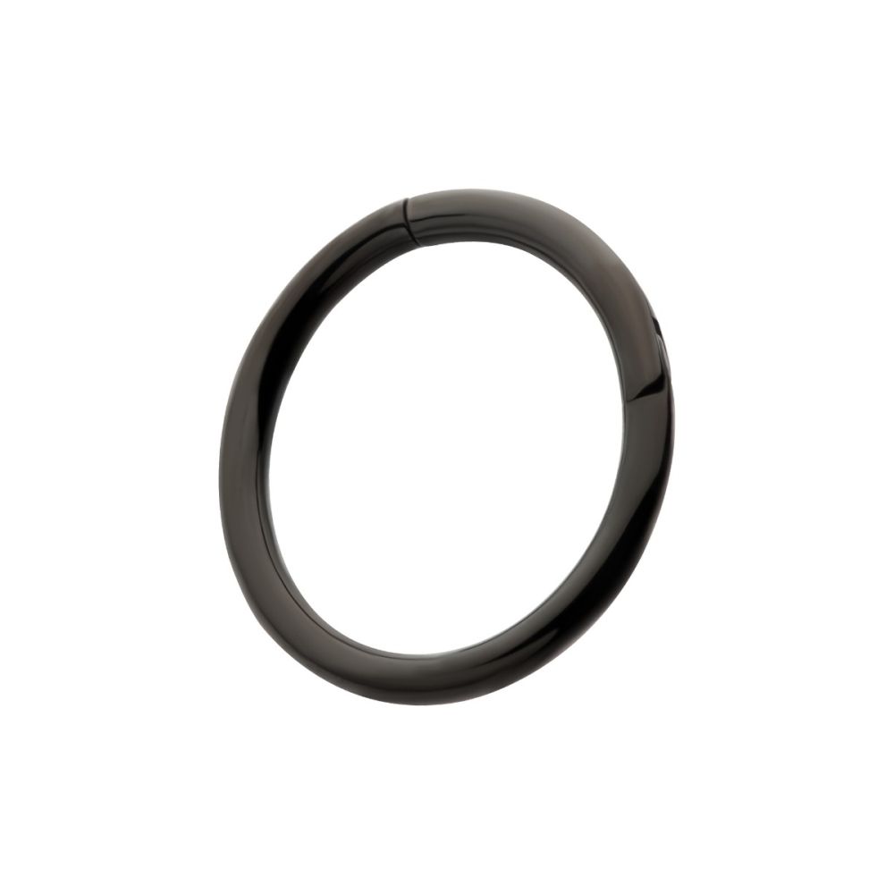 Black PVD Titanium-Basic Hinged Segment Clicker