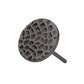 Black PVD Titanium Threadless Hammered Disk Top