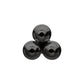 Black PVD Titanium Threadless Trinity Ball Top