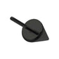 Black PVD Titanium Threadless Spike Top