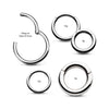Titanium Hinged Segment Clicker (12g to 4g)