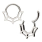 Titanium Spiderweb Front Facing Hinged Segment Clicker