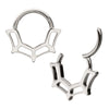 Titanium Spiderweb Front Facing Hinged Segment Clicker