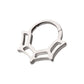 Titanium Spiderweb Front Facing Hinged Segment Clicker
