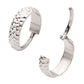Titanium Hammered Pattern Side Facing Hinged Segment Clicker