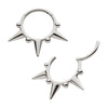 Titanium Spike Design Front Facing Hinged Segment Clicker