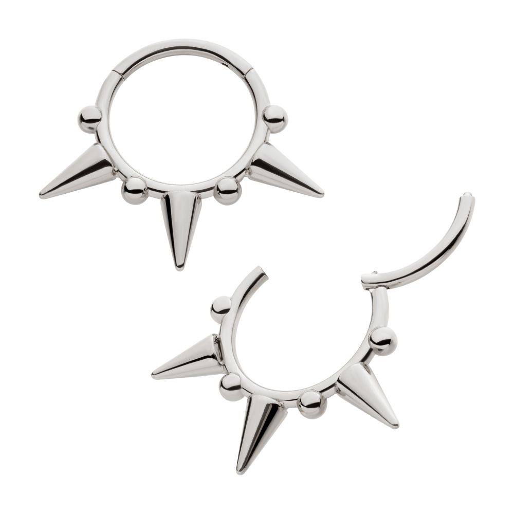 Titanium Spike Design Front Facing Hinged Segment Clicker