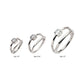 Titanium with Prong Set Clear CZ Double Hoop Side Facing Hinged Segment Clicker