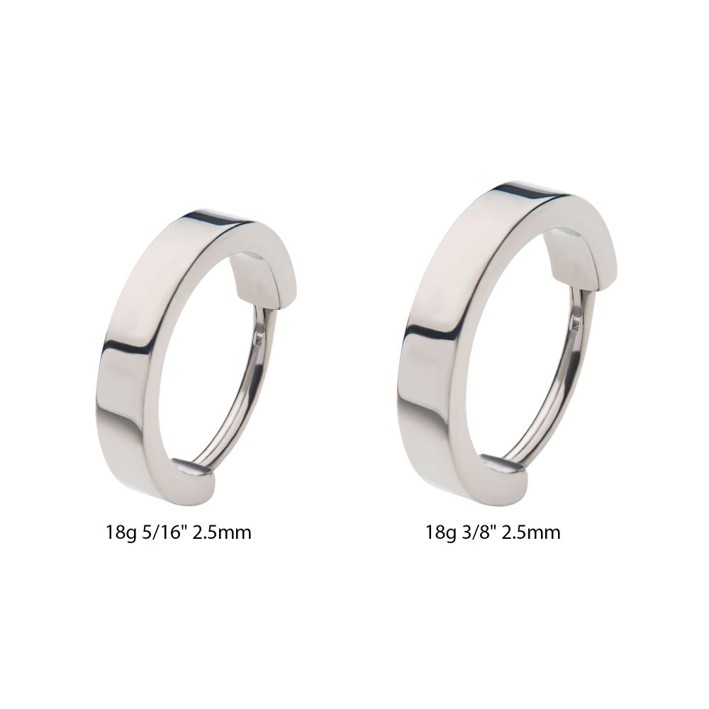 Titanium with Design 2.5mm Thick Hinged Segment Clicker