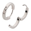 20g Titanium Hinged Huggie Earrings