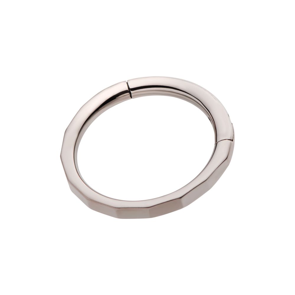 Corrugated Edge Titanium Side Facing Hinged Segment Clicker