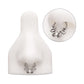 Titanium Pronged Round CZ Duo Snake Front Facing Hinged Segment Clicker