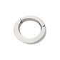 14g Titanium Oval Shape Hinged Segment Clicker (for Navel Piercing)