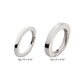 16g Titanium Oval Shape Hinged Segment Clicker (for Rook Piercing)
