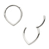 Titanium Teardrop  Hinged Segment Clicker