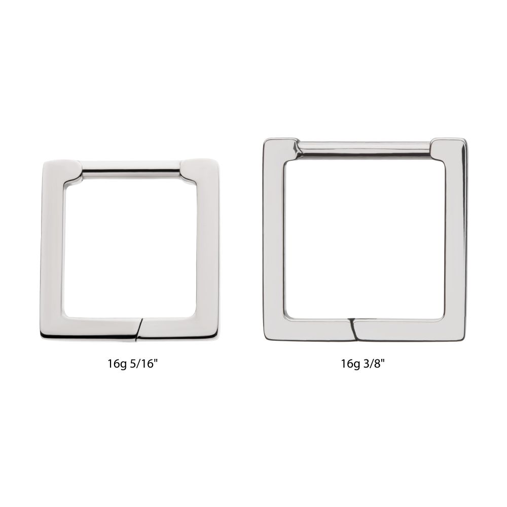 Titanium Square Hinged Segment Clicker