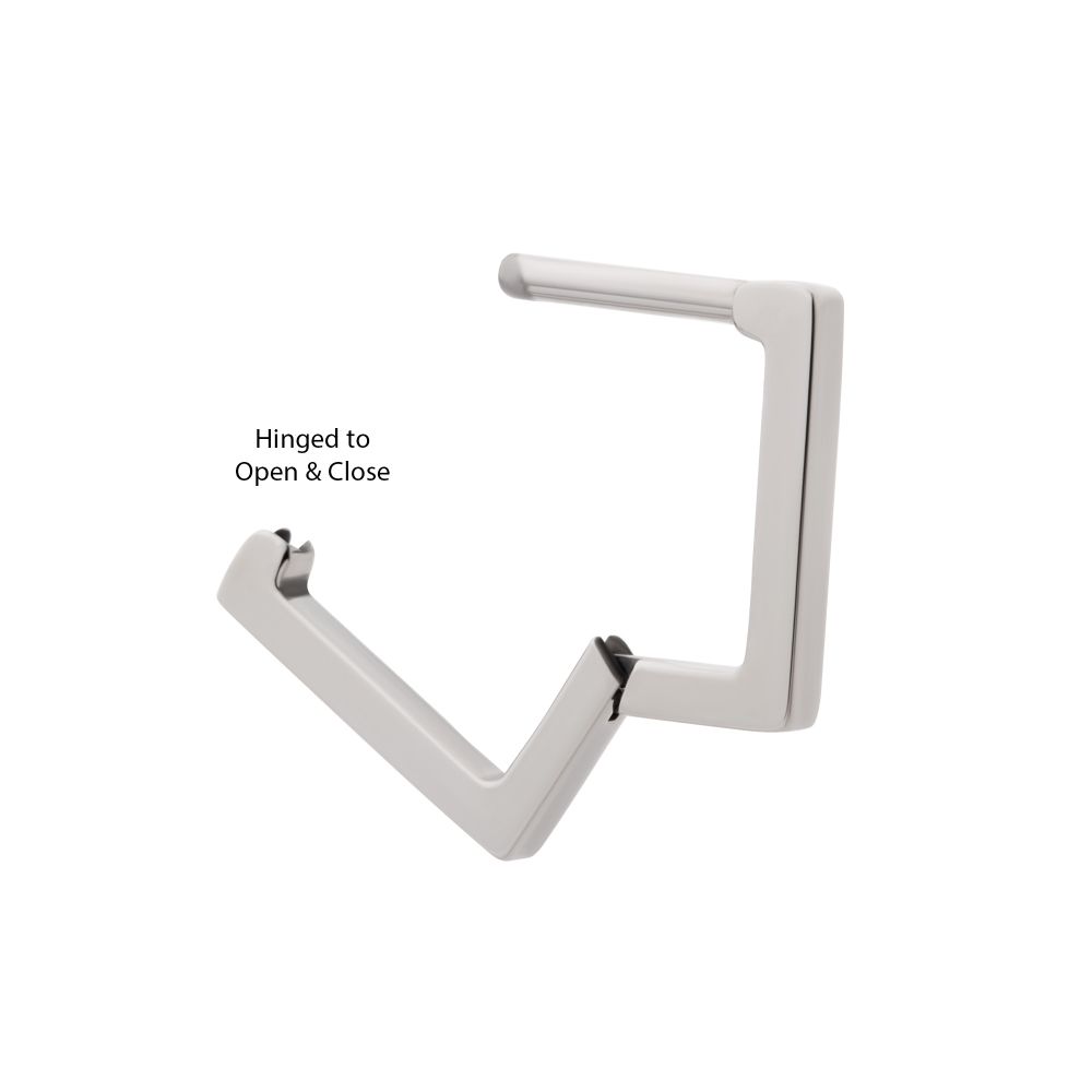Titanium Square Hinged Segment Clicker