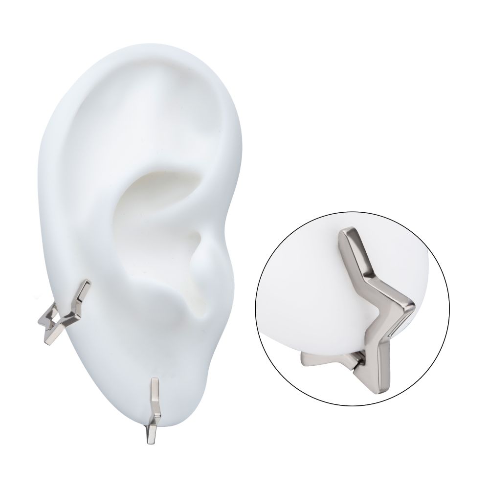 Titanium Star Hinged Segment Clicker