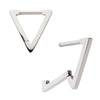 Titanium Triangle Hinged Segment Clicker