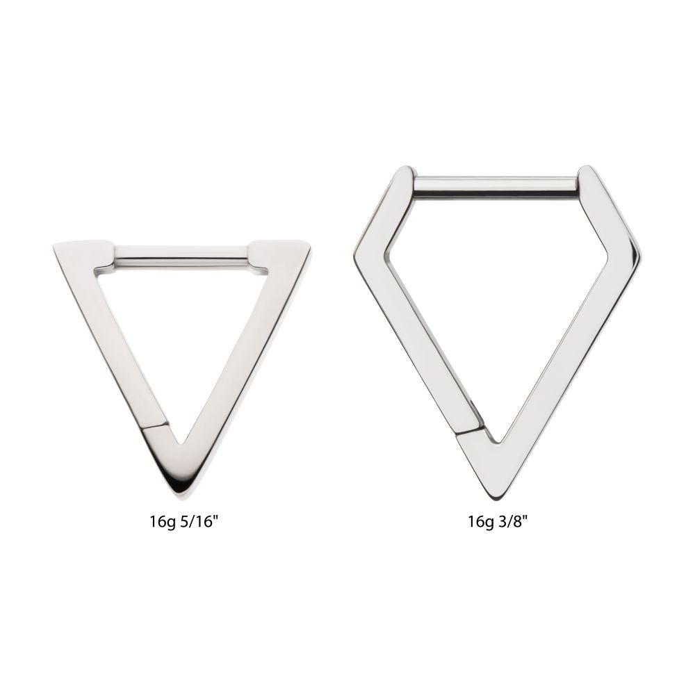 Titanium Triangle Hinged Segment Clicker