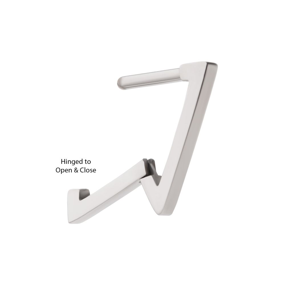 Titanium Triangle Hinged Segment Clicker