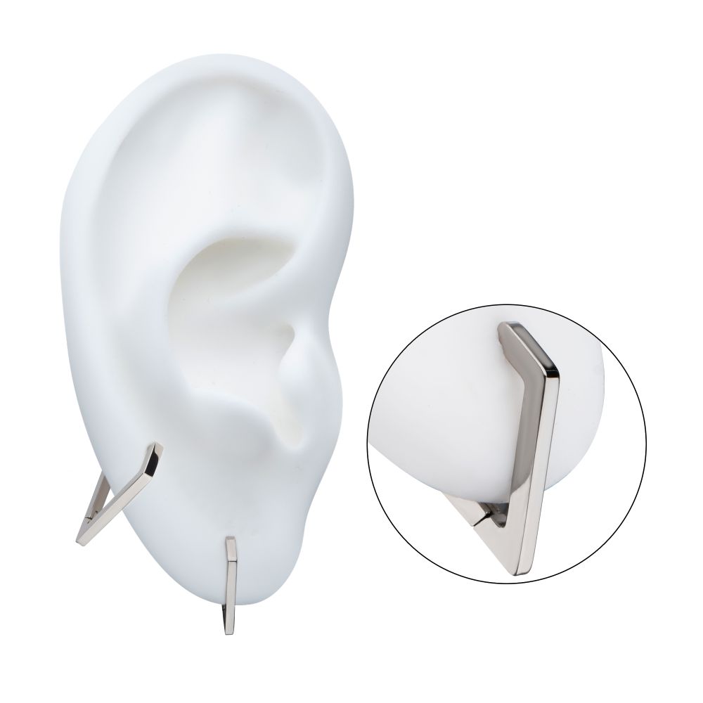 Titanium Triangle Hinged Segment Clicker