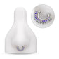 Titanium Prong Set Marquise Gem Cluster Fan Front Facing Hinged Segment Clicker