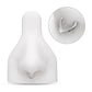 Titanium Pave Gem V-Shape Front Facing Hinged Segment Clicker