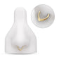 24Kt Gold PVD Titanium Pave Gem V-Shape Front Facing Hinged Segment Clicker