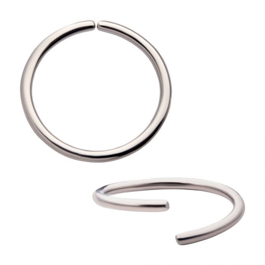 Titanium Seamless Split Ring