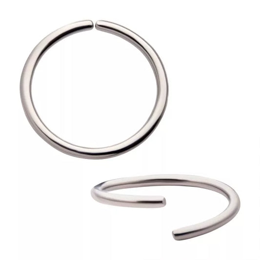 Titanium Seamless Split Ring