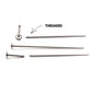Titanium Internally Threaded Insertion Pin