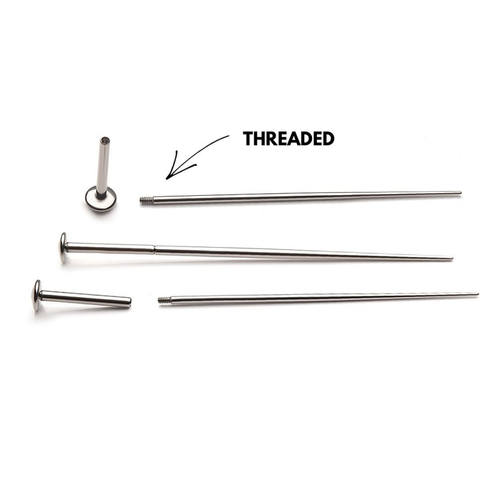 Titanium Internally Threaded Insertion Pin