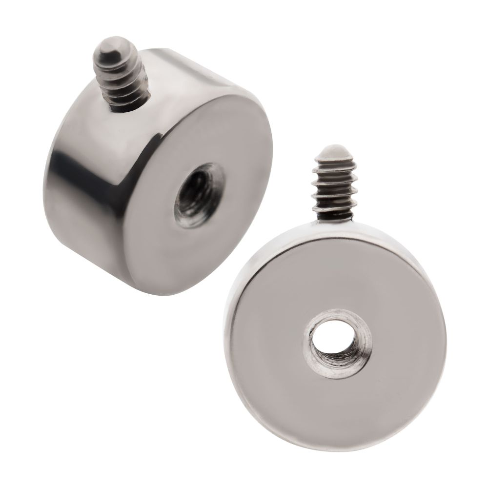 Titanium Internally Threaded Body Jewelry Adapter
