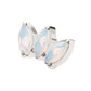 Titanium Internally Threaded Triple Marquise Opalite Cluster Top