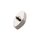 Titanium Internally Threaded with Bezel Set CZ Marquise Shape Top